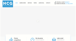 Desktop Screenshot of hcgserviciossanitarios.com